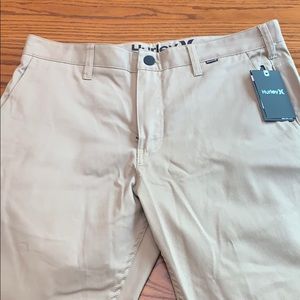 NWT Hurley/Nike Dri fit khaki pants